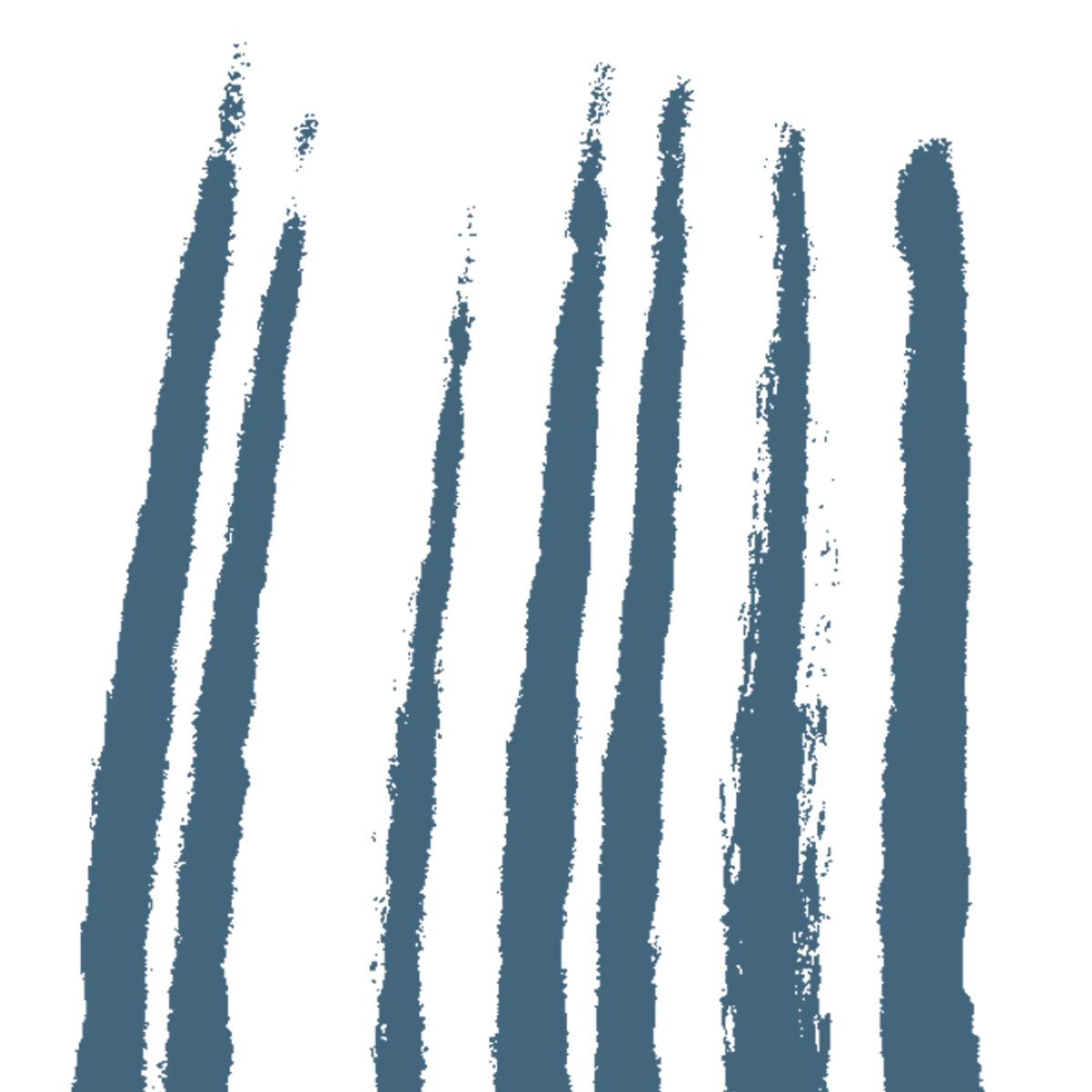 grafisches Muster Kreativholz in blau