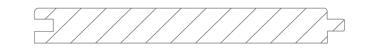 Muster Blockwandschalung - Fichte